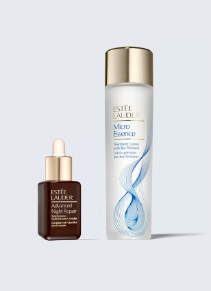 Advanced Night Repair 15ml & Micro Essence Treatment Lotion with Bio-Ferment 100ml